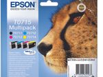 Epson Original T0715 Gepard Druckerpatronen - 4er Multipack (C13T07154012)