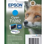 Epson Original T1282 Fuchs Druckerpatrone cyan 3,5ml (C13T12824012)