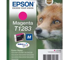 Epson Original T1283 Fuchs Druckerpatrone magenta 3,5ml (C13T12834012)