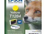 Epson Original T1284 Fuchs Druckerpatrone gelb 3,5ml (C13T12844012)