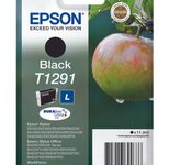 Epson Original T1291 Apfel Druckerpatrone schwarz 385 Seiten 11ml (C13T12914012)
