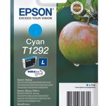 Epson Original T1292 Apfel Druckerpatrone cyan 474 Seiten 7ml (C13T12924012)