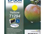 Epson Original T1294 Apfel Druckerpatrone gelb 616 Seiten 7ml (C13T12944012)