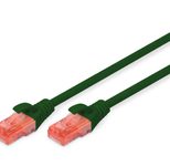 Digitus Patch-Kabel RJ-45 (M) zu RJ-45 (M) 0.25m Kupfer U/UTP Cat 6 grün (DK-1617-0025/G)