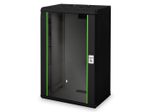 Digitus 20HE 19"-Wandgehäuse Unique Serie RAL 9005 schwarz