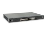 LevelOne Switch Kilby Stackable 28 Gigabit Ehternet-Ports mit 24 Gigabit Ethernet-Ports , 2 10Gbe SFP+, 10 Gbe DPE Slot