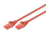 Digitus Patch-Kabel RJ-45 (M) zu RJ-45 (M) 5m Kupfer U/UTP Cat 6 rot (DK-1617-050/R)