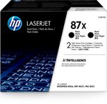 HP Original 87X Toner Doppelpack schwarz hohe Kapazität 18.0