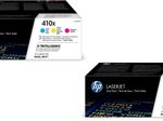 HP Original 410X Toner 2er Set schwarz + 3er Set C/M/Y
