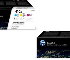 HP Original 410X Toner 2er Set schwarz + 3er Set C/M/Y
