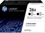 HP Original 26X Toner Doppelpack schwarz hohe Kapazität 2 x 9.000 Seiten (CF226XD)