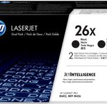 HP Original 26X Toner Doppelpack schwarz hohe Kapazität 2 x 9.000 Seiten (CF226XD)