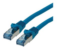 Roline Patch-Kabel RJ-45 (M) zu RJ-45 (M) 5 m SFTP PiMF CAT 6a blau (21.15.2845)