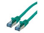 Roline Patch-Kabel RJ-45 (M) zu RJ-45 (M) 15 m SFTP PiMF CAT 6a grün (21.15.2838)