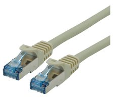 Roline Patch-Kabel RJ-45 (M) zu RJ-45 (M) 50 cm SFTP CAT 6a grau (21.15.2800)