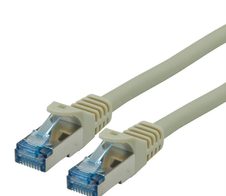 Roline Patch-Kabel RJ-45 (M) zu RJ-45 (M) 3 m SFTP CAT 6a grau (21.15.2803)