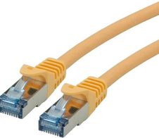 Roline Patch-Kabel RJ-45 (M) zu RJ-45 (M) 5 m SFTP CAT 6a gelb (21.15.2825)