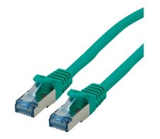 Roline Patch-Kabel RJ-45 (M) zu RJ-45 (M) 5 m SFTP CAT 6a grün (21.15.2835)