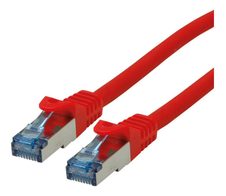 Roline Patch-Kabel RJ-45 (M) zu RJ-45 (M) 15 m SFTP CAT 6a rot (21.15.2818)
