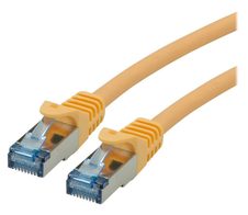 Roline Patch-Kabel RJ-45 (M) zu RJ-45 (M) 15 m SFTP PiMF CAT 6a gelb (21.15.2828)