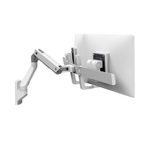 Ergotron HX Dual Monitorarm Wandhalterung für zwei Monitore bis 81,28 cm (32 Zoll) weiß