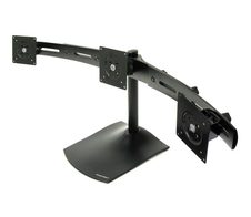 Ergotron DS100 Dreifach-Monitor Tischstandfuß für drei Monitore horizontal bis 53 cm 21 Zoll schwarz