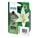 Epson Original T0591 Druckerpatrone photo schwarz 520 Seiten 13ml (C13T05914010)