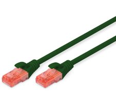 Digitus Patch-Kabel RJ-45 (M) zu RJ-45 (M) 3m Kupfer U/UTP Cat 6 grün (DK-1617-030/G)