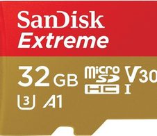 SanDisk Extreme® microSDHC 32GB + SD Adapter