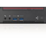 Fujitsu ESPRIMO Q556/2 Mini-PC Intel Core i3-7100T, 8GB RAM, 256GB SSD, Intel HD Grafik, Win 10 Pro, DVD-B