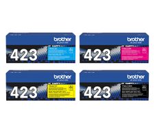 Brother Original TN423 Toner 4er Multipack, cyan, magenta, gelb, schwarz