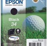 Epson Original 34 Golfball Druckerpatrone schwarz 350 Seiten 6,1ml (C13T34614010)