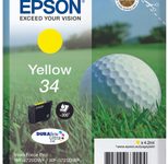 Epson Original 34 Golfball Druckerpatrone gelb 300 Seiten 4,2ml (C13T34644010)