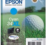 Epson Original 34XL Golfball Druckerpatrone cyan 950 Seiten 10,8ml (C13T34724010)
