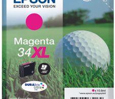 Epson Original 34XL Golfball Druckerpatrone magenta 950 Seiten 10,8ml (C13T34734010)