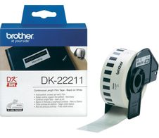 Brother DK-22211 - Etiketten - weiß - Rolle (2,9 cm x 15,2 m) - für QL 1050, 1060, 500, 550, 560, 570, 580, 650, 700, 71