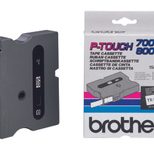 Brother Original P-Touch Farbband schwarz auf weiß (TX-231)