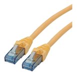 Roline Patch-Kabel RJ-45 (M) zu RJ-45 (M) 50 cm UTP CAT 6a gelb (21.15.2720)
