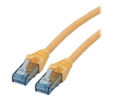 Roline Patch-Kabel RJ-45 (M) zu RJ-45 (M) 7.5 m UTP CAT 6a gelb (21.15.2726)