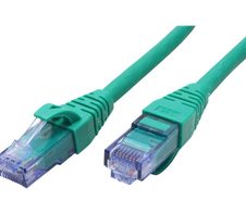 Roline Patch-Kabel RJ-45 (M) zu RJ-45 (M) 50 cm UTP CAT 6a grün (21.15.2730)