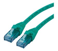 Roline Patch-Kabel RJ-45 (M) zu RJ-45 (M) 5 m UTP CAT 6a grün (21.15.2735)