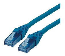 Roline Patch-Kabel RJ-45 (M) zu RJ-45 (M) 1 m UTP CAT 6a blau (21.15.2741)
