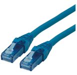 Roline Patch-Kabel RJ-45 (M) zu RJ-45 (M) 20 m UTP CAT 6a blau (21.15.2749)