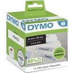 DYMO® Original Etikett für LabelWriter™, Hängeablage - weiss - permanent haftend, 1 x 220 Etiketten