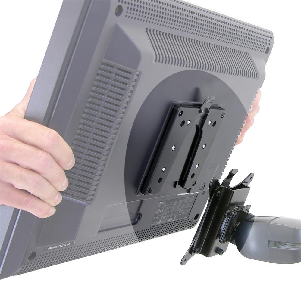 Ergotron Schnellverschluss für Monitorhalterungen schwarz
