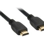 InLine HDMI Kabel 1.0 m, vergoldete Kontakte, schwarz
