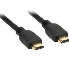 InLine HDMI Kabel 1.0 m, vergoldete Kontakte, schwarz