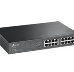TP-LINK Easy-Smart TL-SG1016PE 16-Port-Gigabit-Switch mit 8 PoE+-Ports