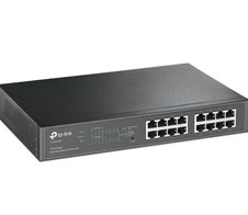 TP-LINK Easy-Smart TL-SG1016PE 16-Port-Gigabit-Switch mit 8 PoE+-Ports