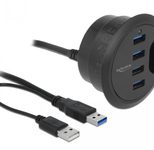 DeLOCK Tisch-Hub 4 Port USB 3.0